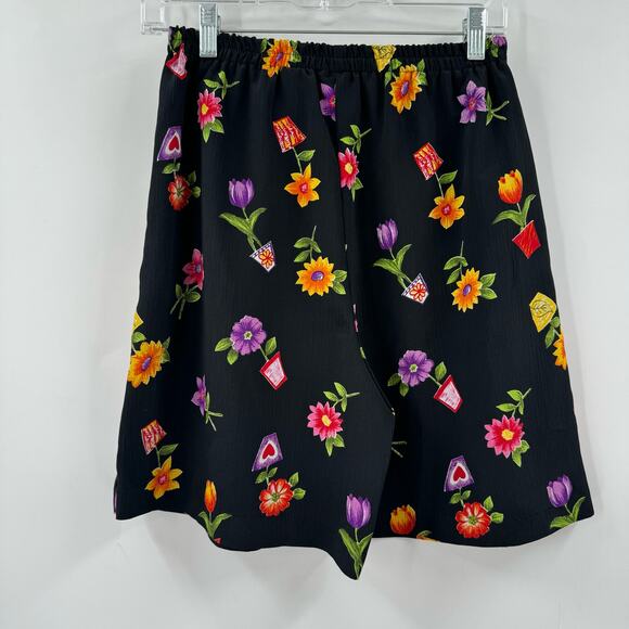 Vintage 90s Kathie Lee Garden Patterned Skort - Picture 3 of 5